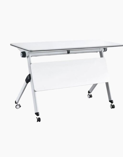 Mobile Folding Training Table with Locking Casters