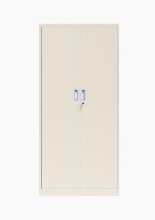 Tall Two-Door Steel Office Storage Cabinet